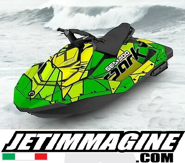 H2o Racing JETTRIBE occhiali galleggianti green lime moto d'acqua, jet ski